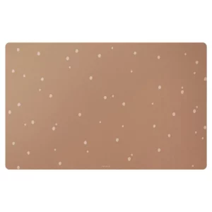 Eeveve desk mat dots cinnamon