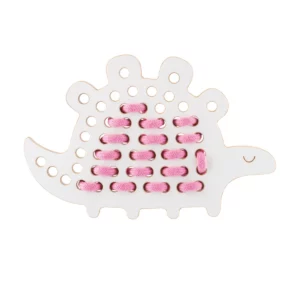 Milin houten lacing toy Freddie the dinosaur